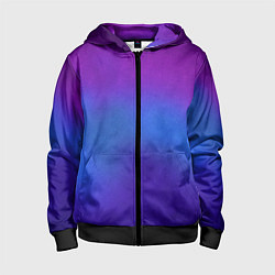 Детская толстовка на молнии Leather gradient