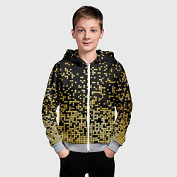 Толстовка на молнии детская Fashion Pattern 2028, цвет: 3D-меланж — фото 2