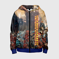 Толстовка на молнии детская Ваха Осада, цвет: 3D-синий