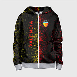 Толстовка на молнии детская Valencia валенсия, цвет: 3D-меланж