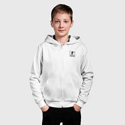 Толстовка на молнии детская CS:GO - Defuse Angel Graffiti, цвет: 3D-белый — фото 2