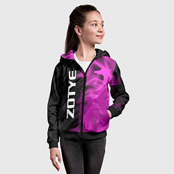 Толстовка на молнии детская Zotye Pro Racing, цвет: 3D-черный — фото 2