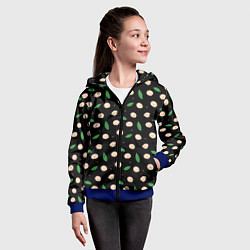 Толстовка на молнии детская Пельмени с лавровым листом и перцем, набор, цвет: 3D-синий — фото 2