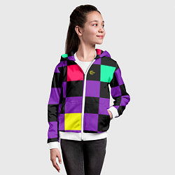 Толстовка на молнии детская FIRM прямо из 80х, цвет: 3D-белый — фото 2