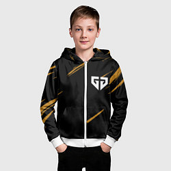 Толстовка на молнии детская Gen G Esports, цвет: 3D-белый — фото 2