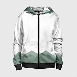 Толстовка на молнии детская Wild bike, цвет: 3D-черный