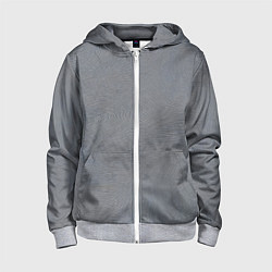 Толстовка на молнии детская Отпечатки, цвет: 3D-меланж