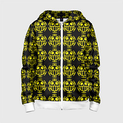 Детская толстовка на молнии One piece pirate king pattern