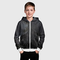 Толстовка на молнии детская Тихтенген звёздны, цвет: 3D-белый — фото 2