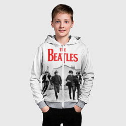 Толстовка на молнии детская The Beatles: Break, цвет: 3D-меланж — фото 2