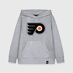 Толстовка детская хлопковая Philadelphia Flyers, цвет: меланж