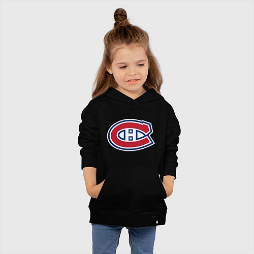 Детская толстовка-худи Montreal Canadiens / Черный – фото 4