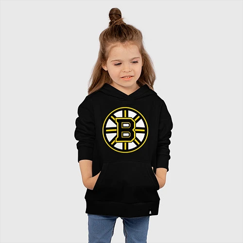 Детская толстовка-худи Boston Bruins / Черный – фото 4
