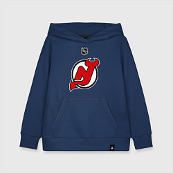 Толстовка детская хлопковая New Jersey Devils: Kovalchuk 17, цвет: тёмно-синий