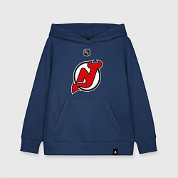 Толстовка детская хлопковая New Jersey Devils: Kovalchuk 17, цвет: тёмно-синий