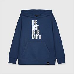 Толстовка детская хлопковая The Last of Us: Part II, цвет: тёмно-синий