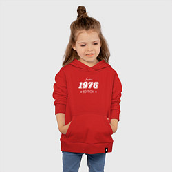Толстовка детская хлопковая Limited Edition 1976, цвет: красный — фото 2
