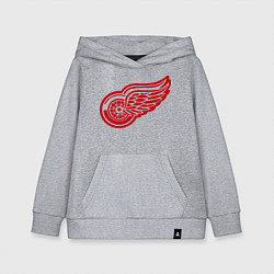 Толстовка детская хлопковая Detroit Red Wings: Pavel Datsyuk, цвет: меланж