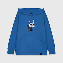 Толстовка детская хлопковая Hollow Knight, цвет: синий