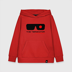 Толстовка детская хлопковая The Terminator, цвет: красный