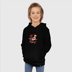 Толстовка детская хлопковая Papyrus Undertale, цвет: черный — фото 2