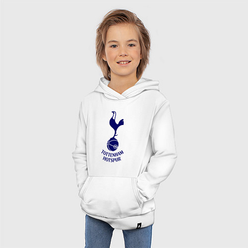 Детская толстовка-худи Tottenham FC / Белый – фото 3