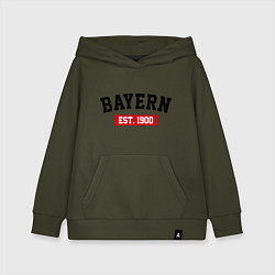 Детская толстовка-худи FC Bayern Est. 1900