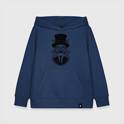 Толстовка детская хлопковая Steampunk Man, цвет: тёмно-синий
