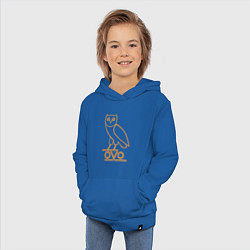 Толстовка детская хлопковая OVO Owl, цвет: синий — фото 2