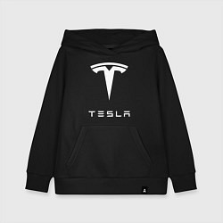 Толстовка детская хлопковая TESLA Mobile, цвет: черный