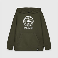 Толстовка детская хлопковая Kasabian: Symbol, цвет: хаки