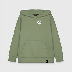 Толстовка детская хлопковая Fallout: Brotherhood of Steel, цвет: авокадо