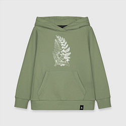 Толстовка детская хлопковая ОДНИ ИЗ НАС 2, цвет: авокадо