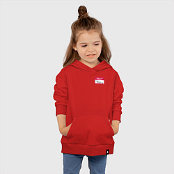 Толстовка детская хлопковая Regina Phalange, цвет: красный — фото 2