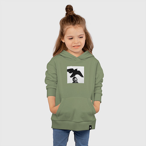 Детская толстовка-худи Масло Черного Тмина / Авокадо – фото 4