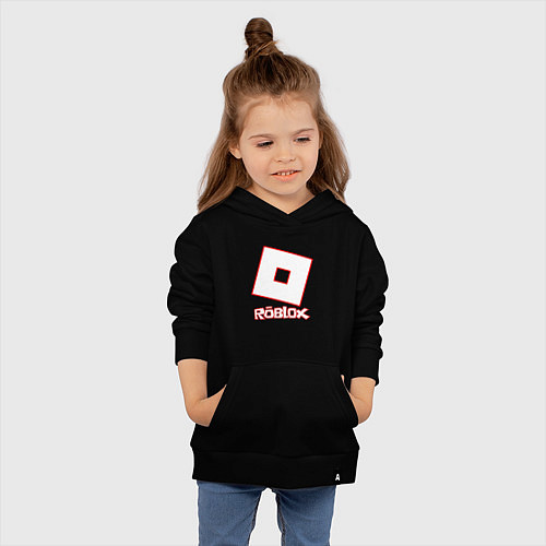 Детская толстовка-худи ROBLOX / Черный – фото 4