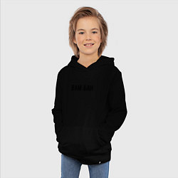 Толстовка детская хлопковая ВАМ БАН, цвет: черный — фото 2