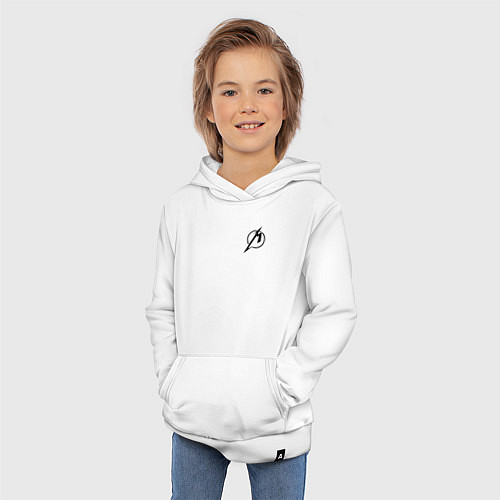 Детская толстовка-худи Metallicaспина / Белый – фото 3