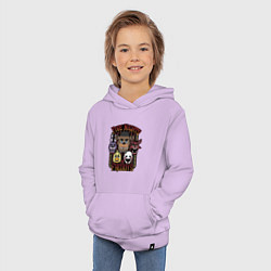 Толстовка детская хлопковая FIVE NIGHTS AT FREDDYS, цвет: лаванда — фото 2