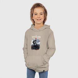 Толстовка детская хлопковая ВЕДЬМАК, цвет: миндальный — фото 2