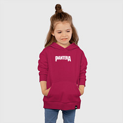 Толстовка детская хлопковая PANTERA, цвет: маджента — фото 2