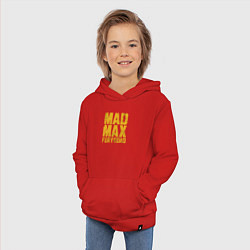 Толстовка детская хлопковая Mad Max, цвет: красный — фото 2