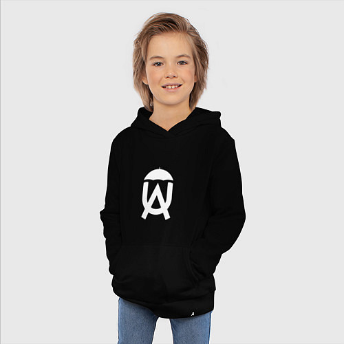 Детская толстовка-худи The umbrella academy Z / Черный – фото 3
