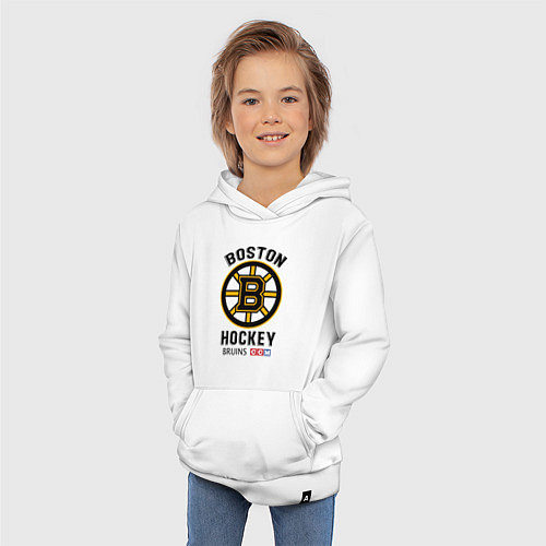 Детская толстовка-худи BOSTON BRUINS NHL / Белый – фото 3