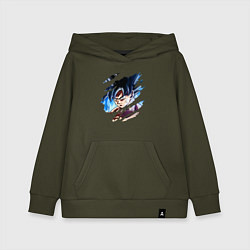 Толстовка детская хлопковая Dragon Ball, цвет: хаки