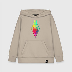 Толстовка детская хлопковая THE SIMS, цвет: миндальный