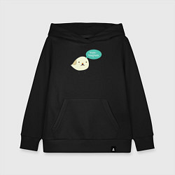 Толстовка детская хлопковая Чык-Чырык Мем, цвет: черный