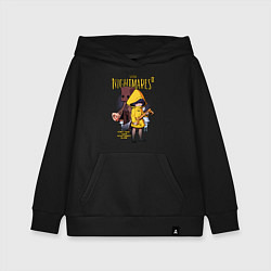 Толстовка детская хлопковая LITTLE NIGHTMARES 2, цвет: черный