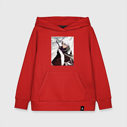 Толстовка детская хлопковая Hitsugaya Toshiro, цвет: красный