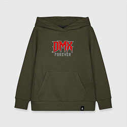 Толстовка детская хлопковая DMX Forever, цвет: хаки
